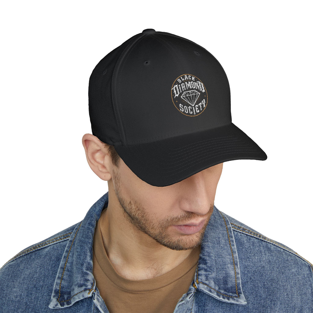 Black Diamond Society FlexFit Hat | Premium Embroidered