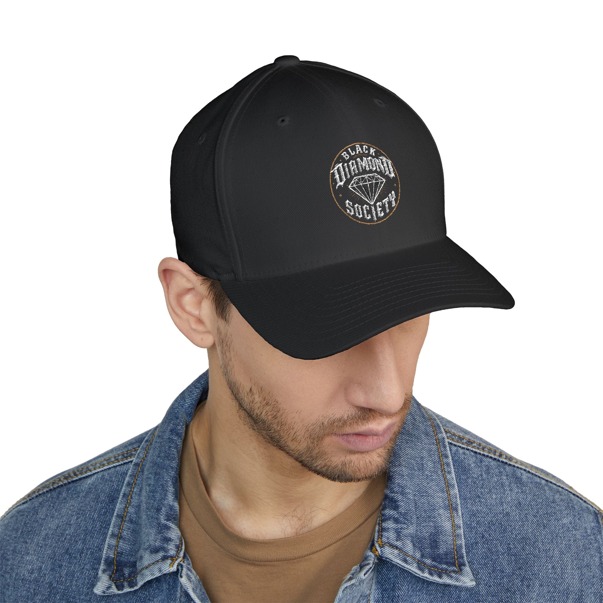 Black Diamond Society FlexFit Hat | Premium Embroidered