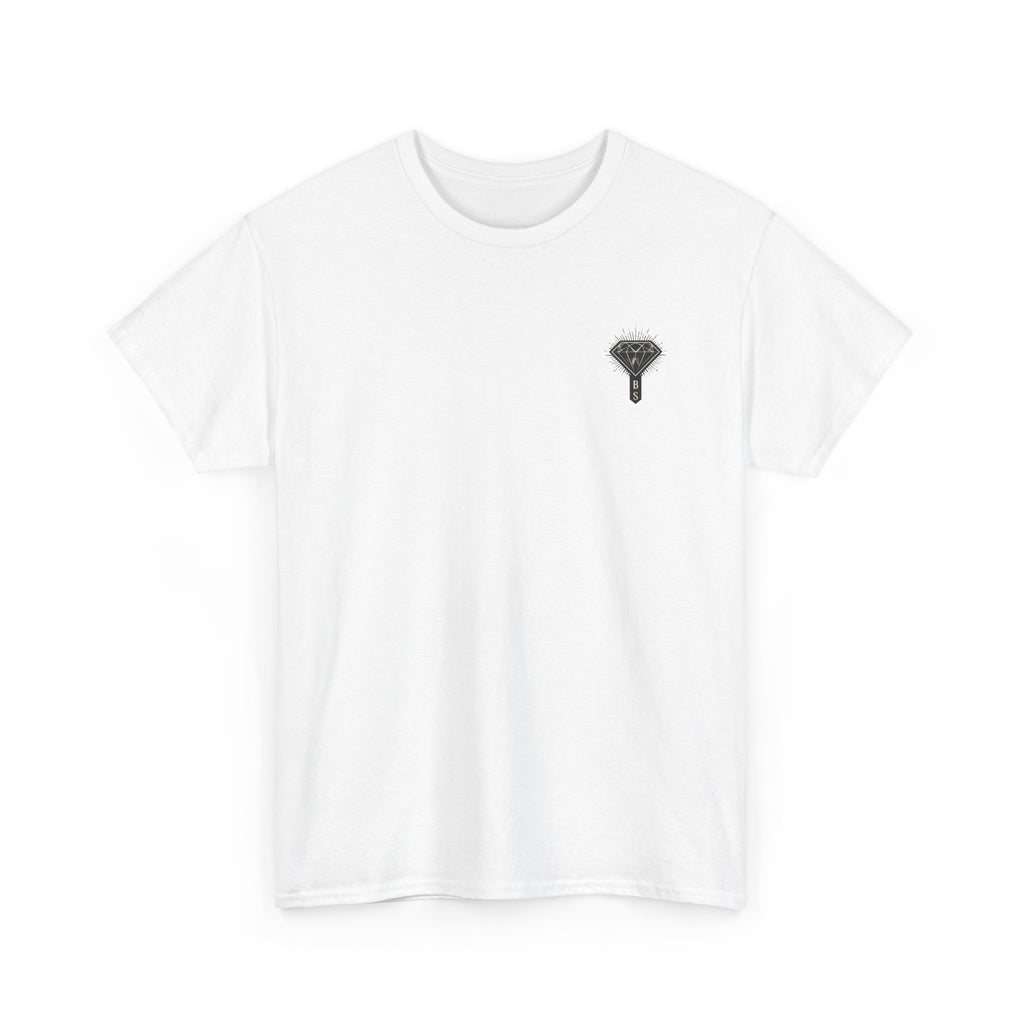 Black Diamond Society Skull Tee — Vintage King Skull Graphic T-Shirt