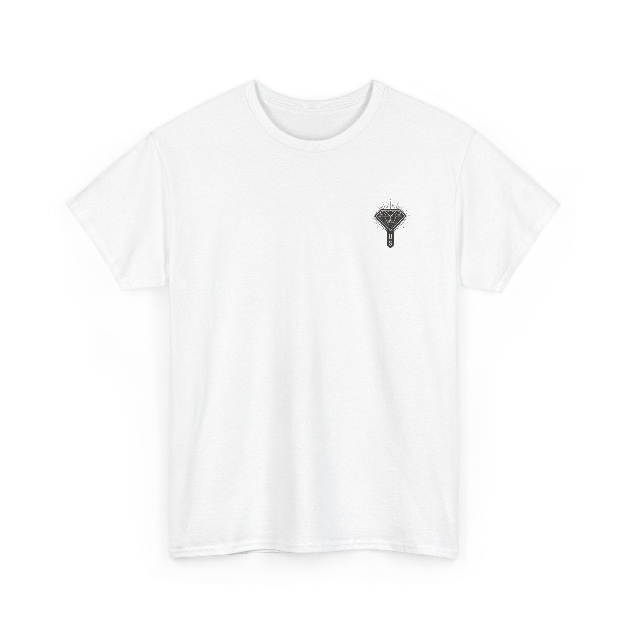 Black Diamond Society Skull Tee — Vintage King Skull Graphic T-Shirt