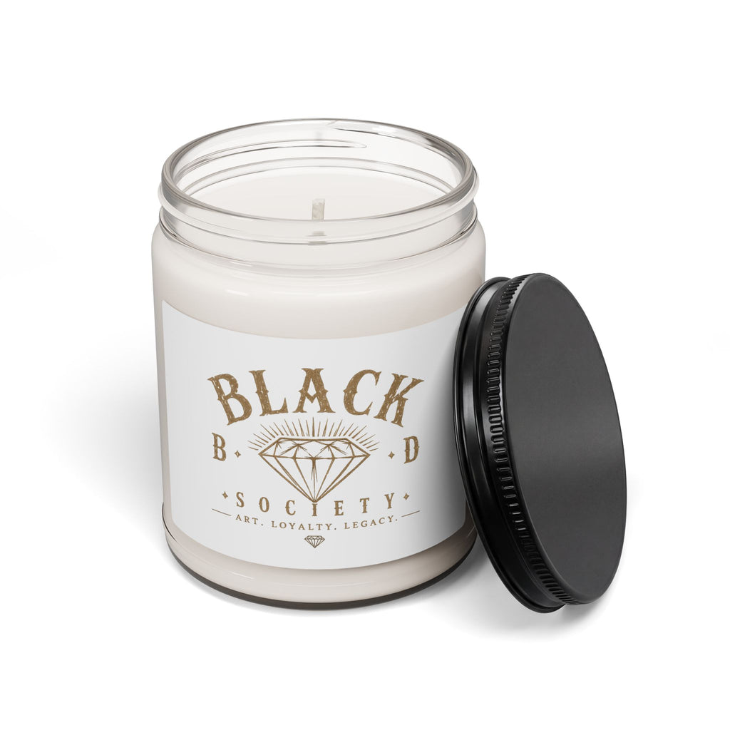 Black Diamond Society Scented Soy Candle — 9oz Luxury Aromatherapy Jar