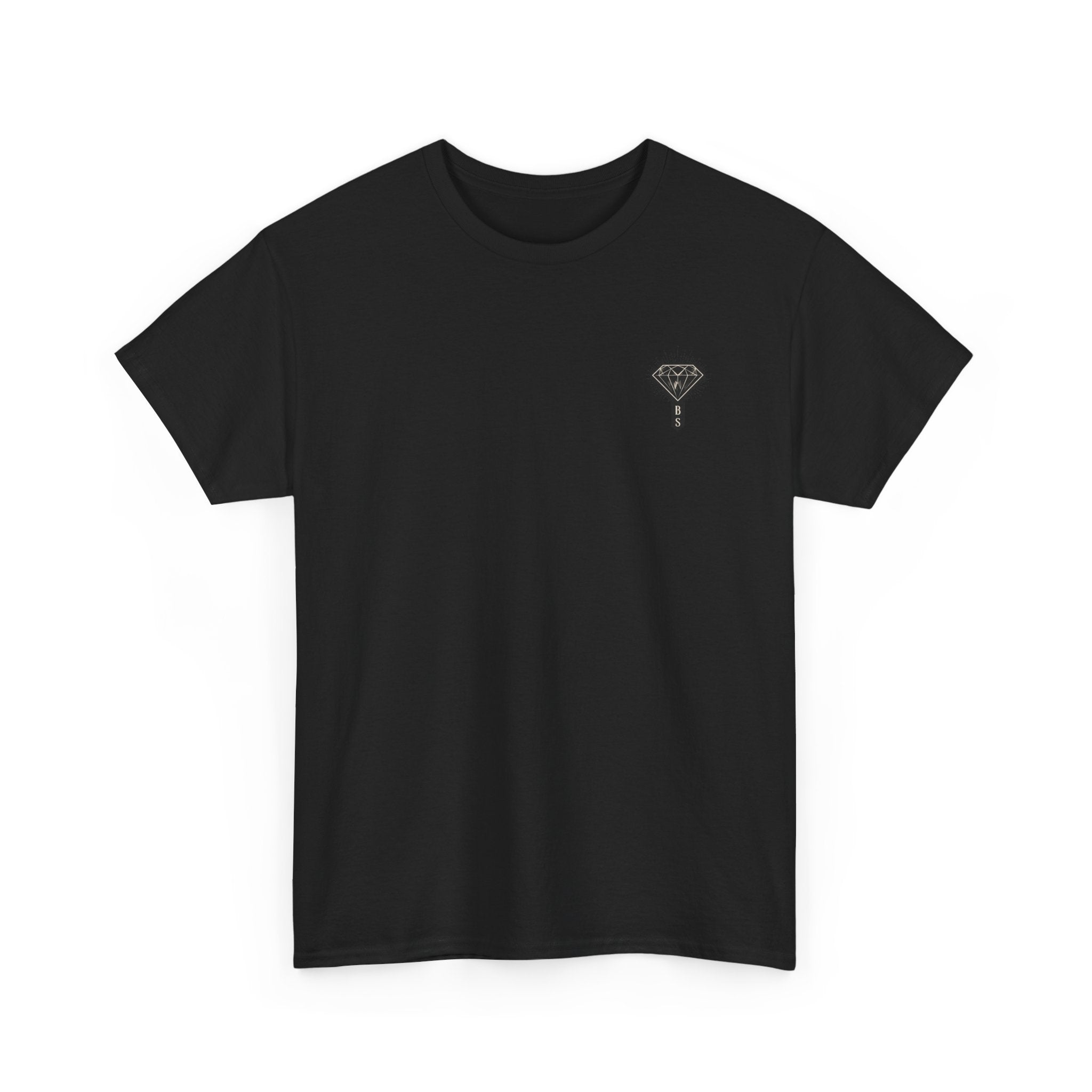 Black Diamond Society Skull Tee — Vintage King Skull Graphic T-Shirt