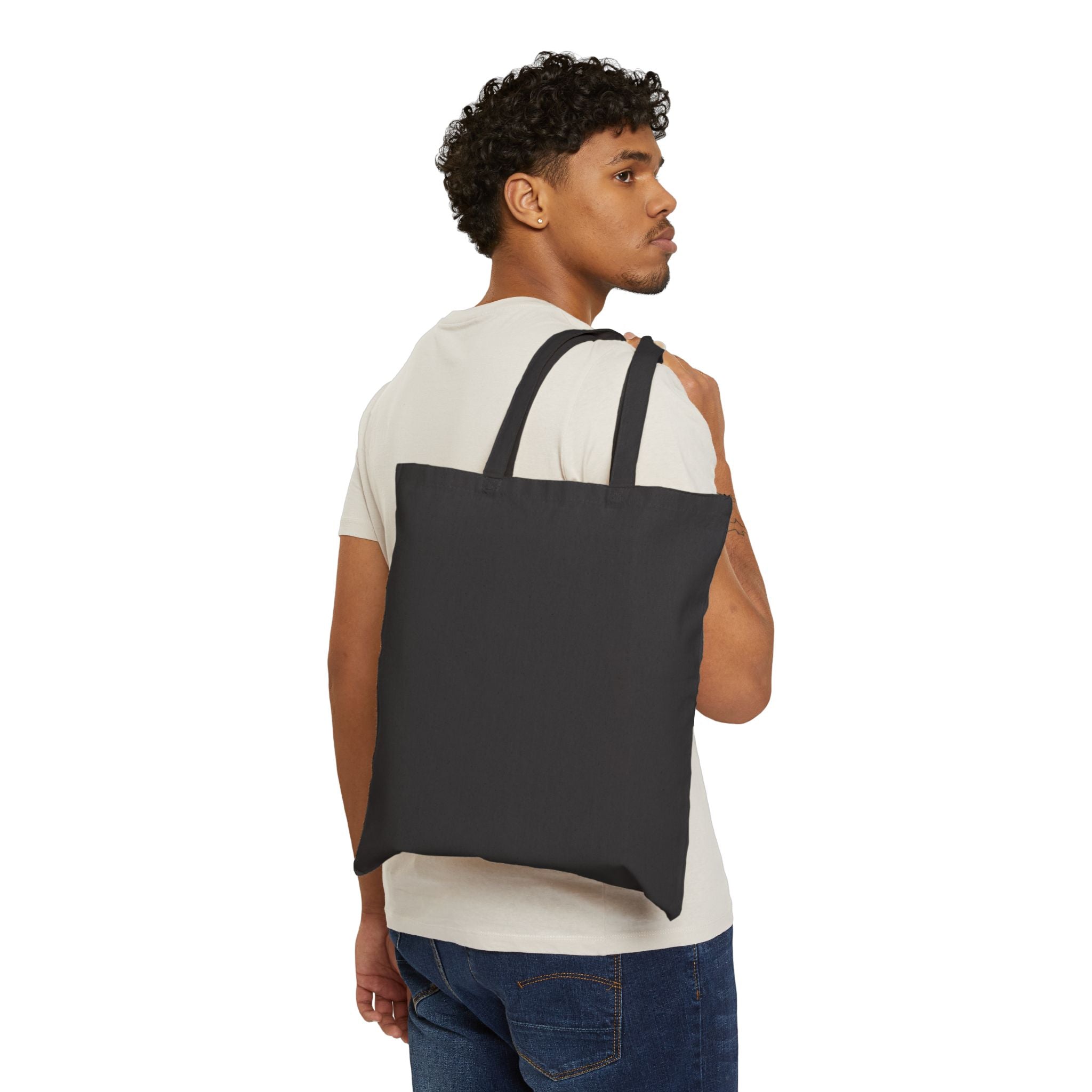 Tote Bag — 'Black B•D Society' Vintage Diamond Logo Canvas Tote