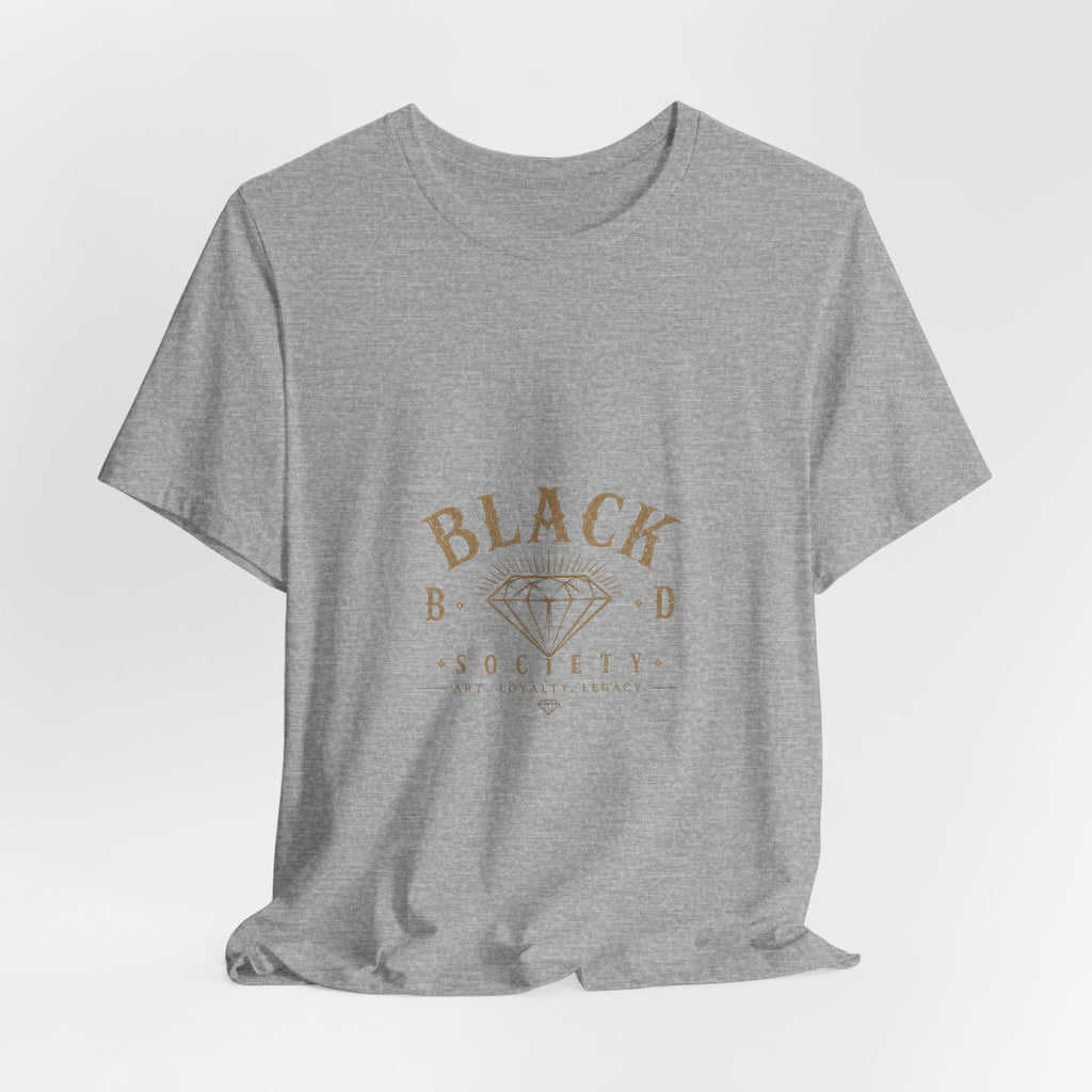 Black Diamond Society Tee – Stylish Graphic Short Sleeve Shirt