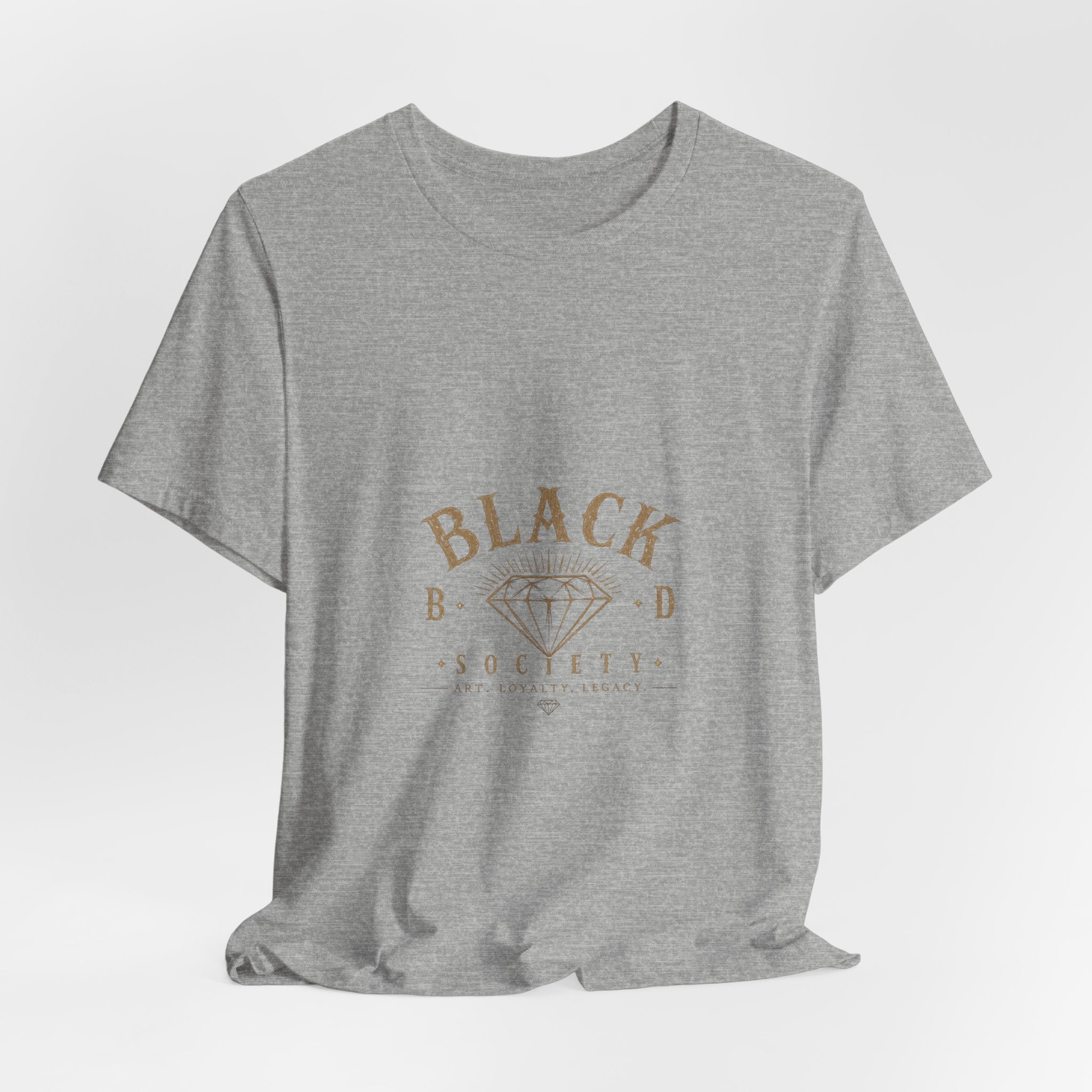 Black Diamond Society Tee – Stylish Graphic Short Sleeve Shirt