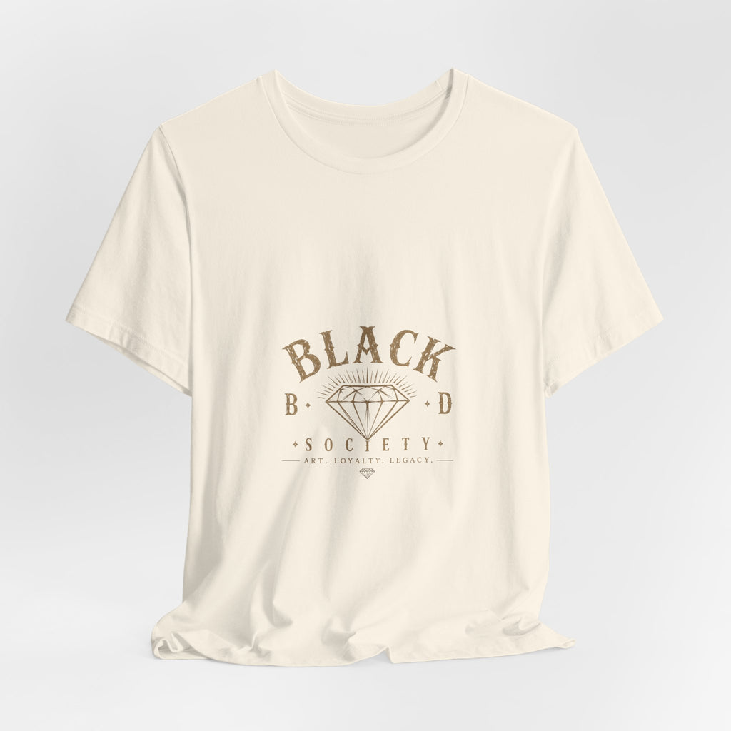 Black Diamond Society Tee – Stylish Graphic Short Sleeve Shirt