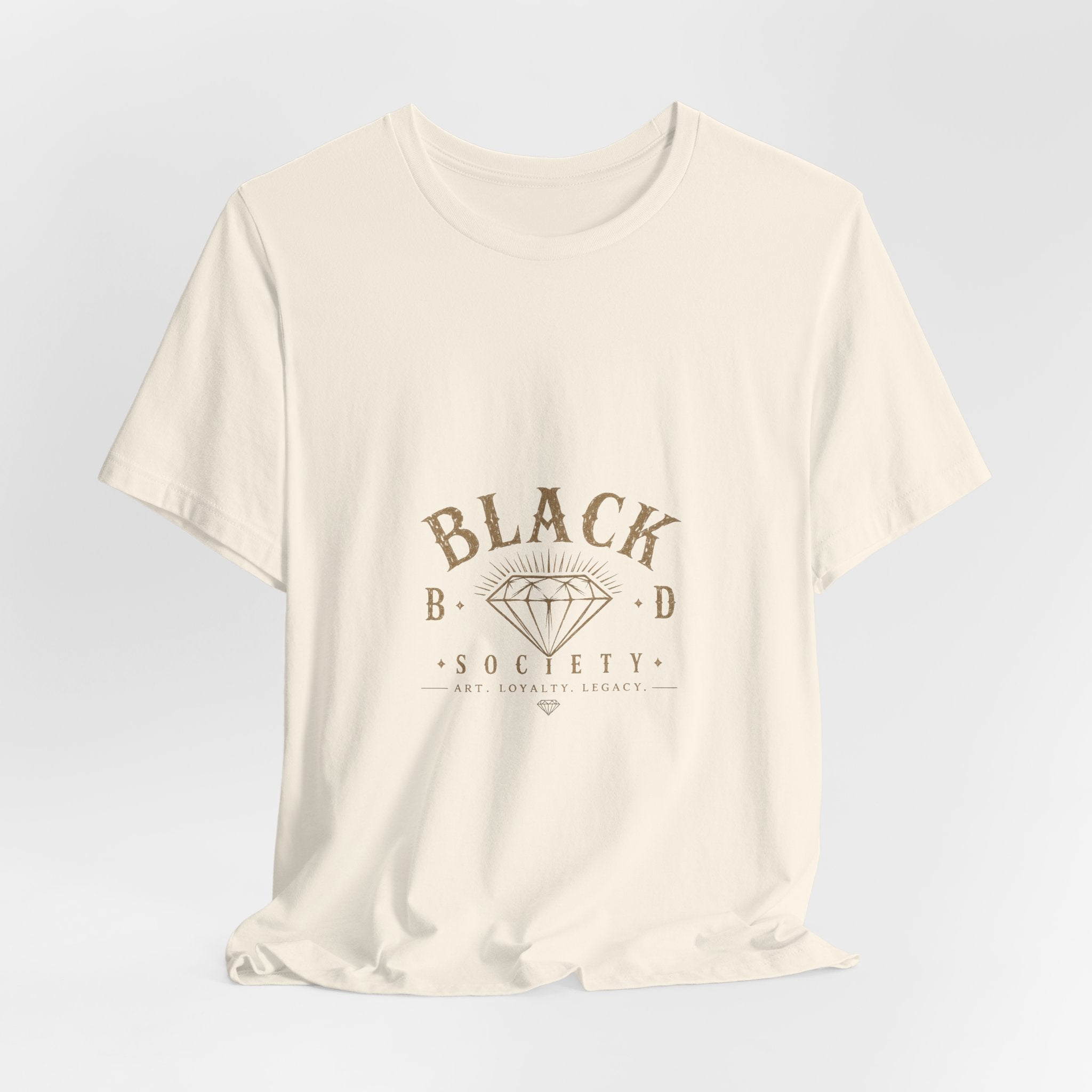 Black Diamond Society Tee – Stylish Graphic Short Sleeve Shirt