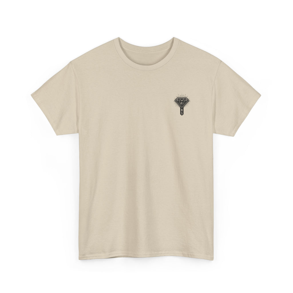 Black Diamond Society Skull Tee — Vintage King Skull Graphic T-Shirt