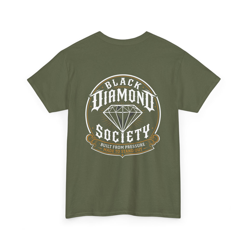 Black Diamond Society Classic Logo Tee | Gildan Heavyweight