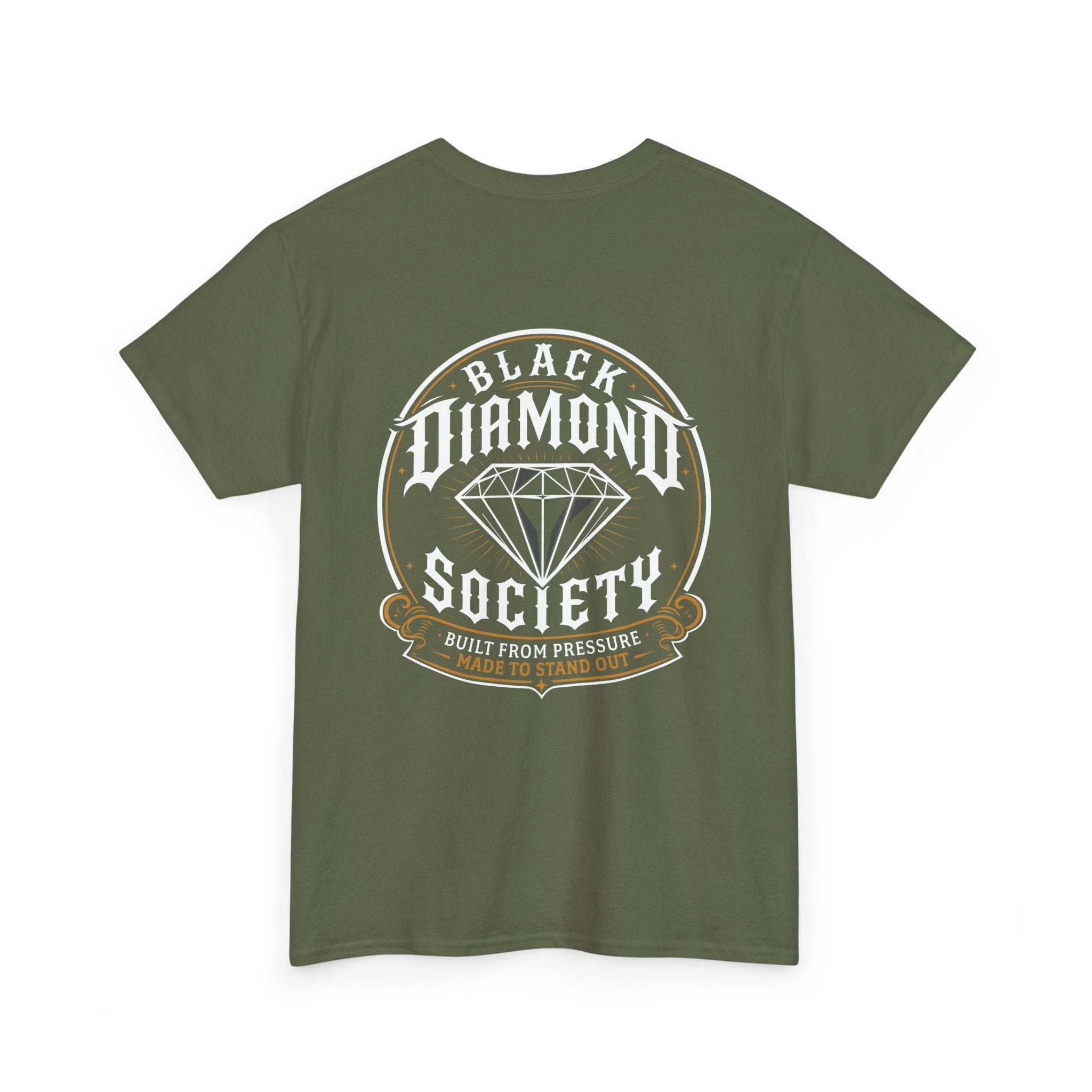 Black Diamond Society Classic Logo Tee | Gildan Heavyweight