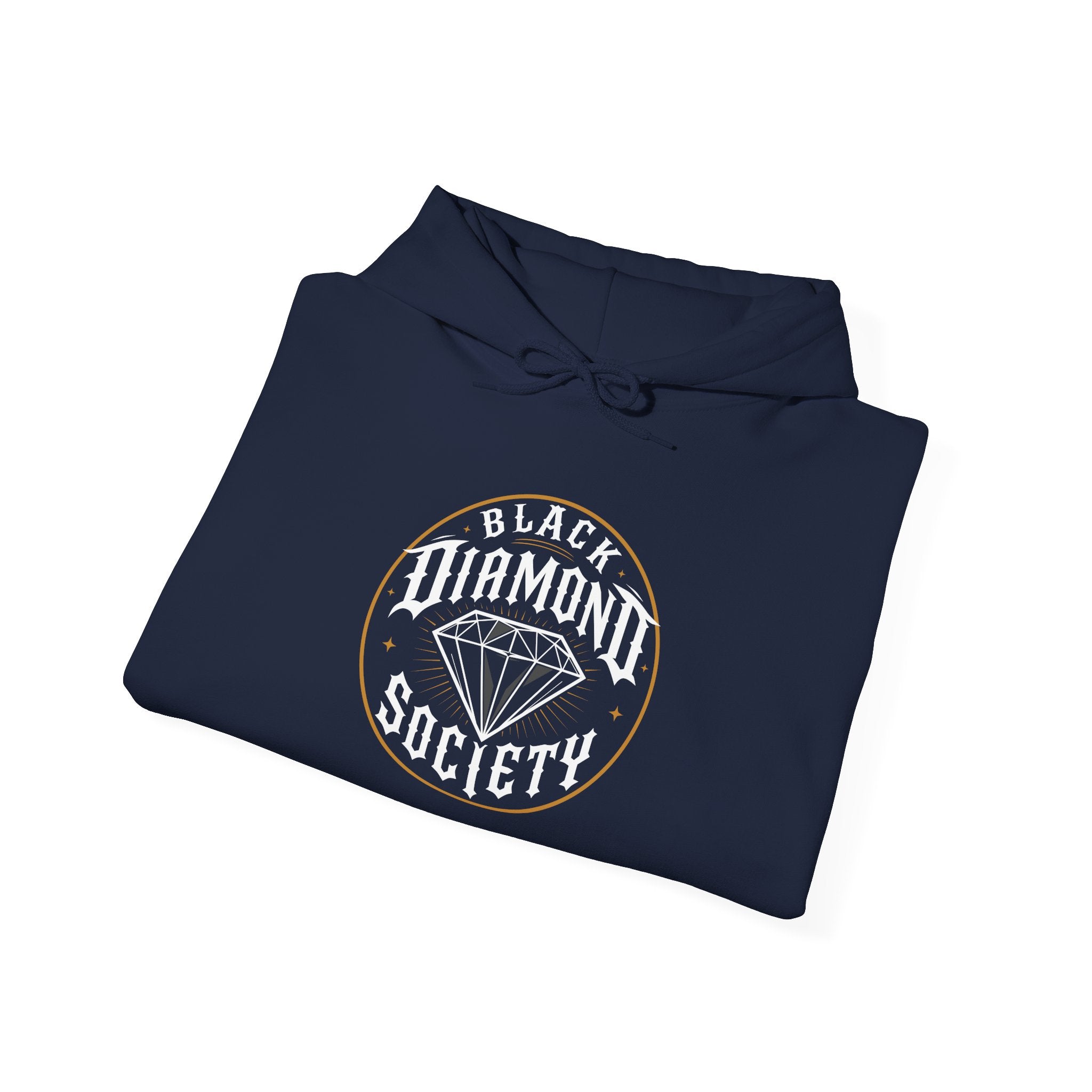 Black Diamond Society Hoodie — Diamond Logo Pullover Sweatshirt