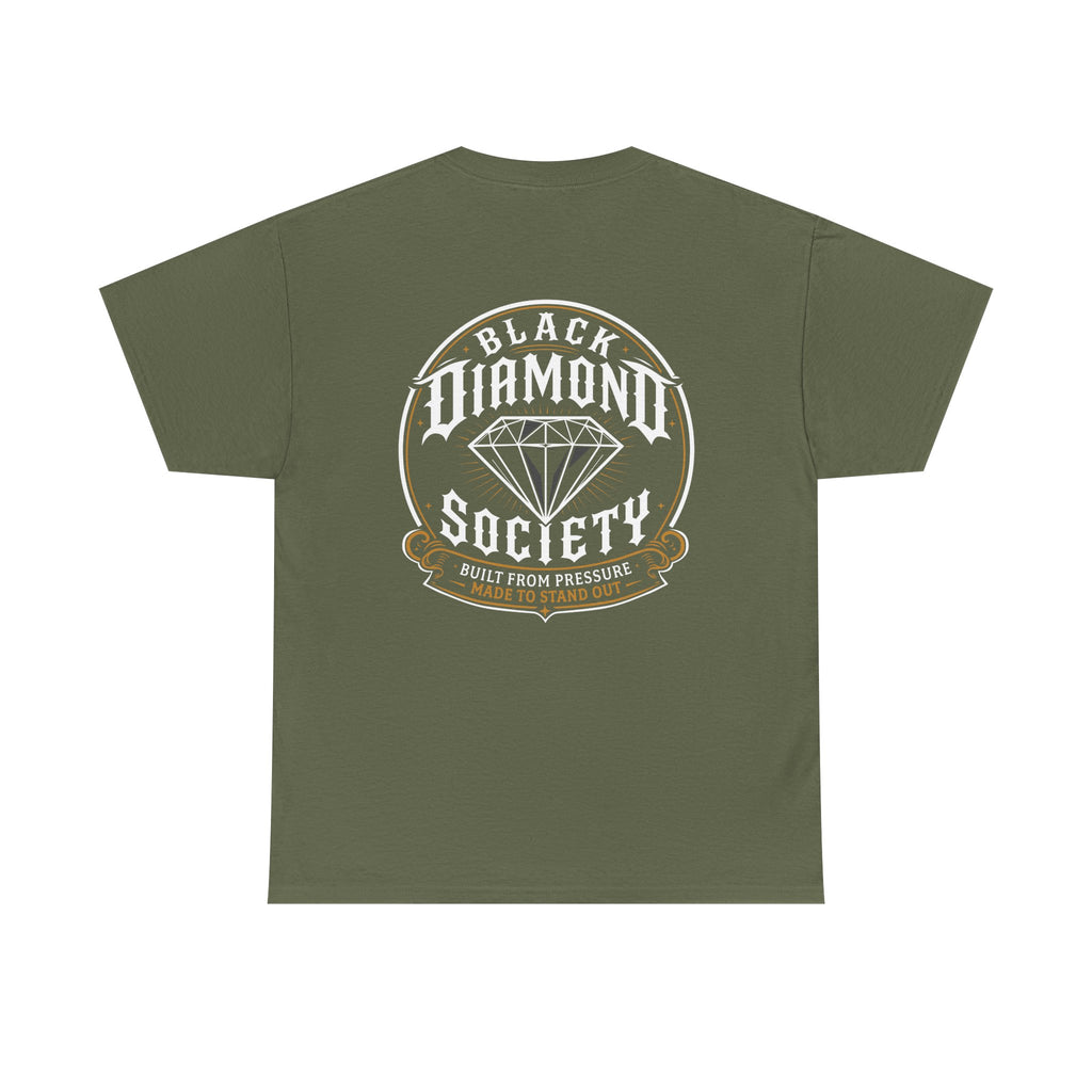Black Diamond Society Classic Logo Tee | Gildan Heavyweight