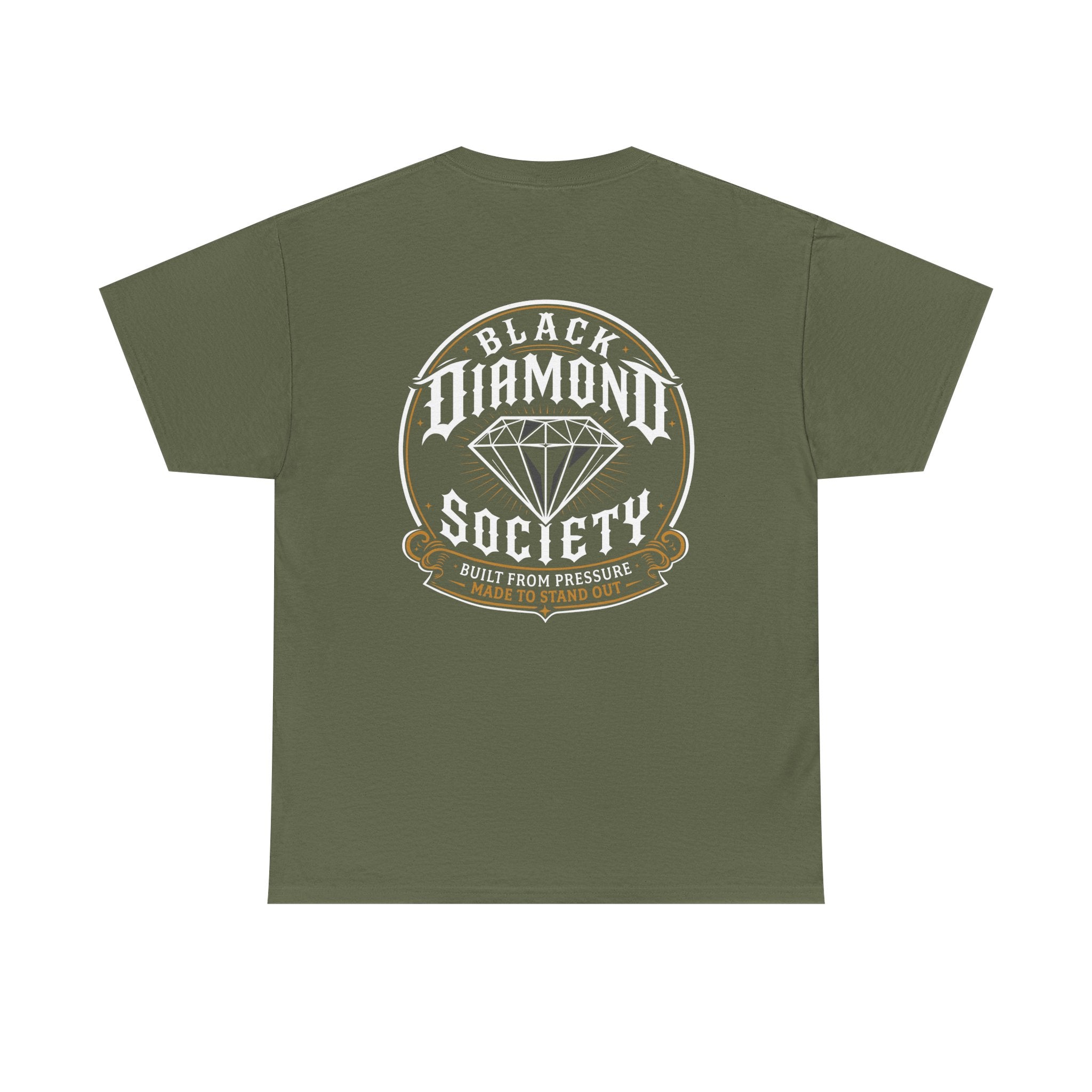 Black Diamond Society Classic Logo Tee | Gildan Heavyweight