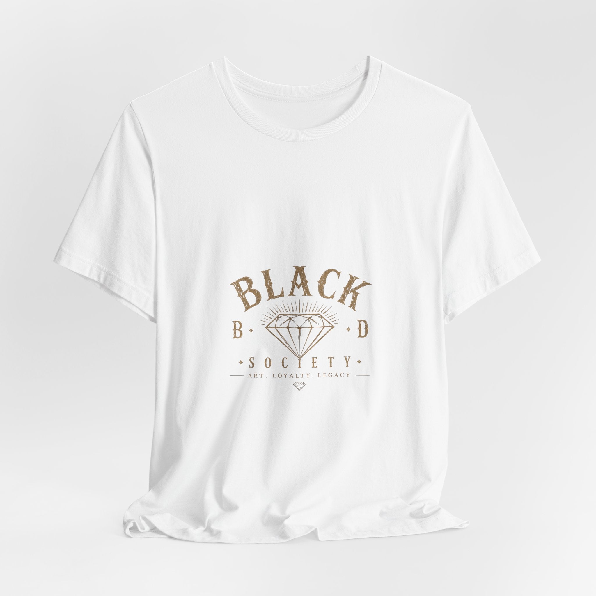 Black Diamond Society Tee – Stylish Graphic Short Sleeve Shirt