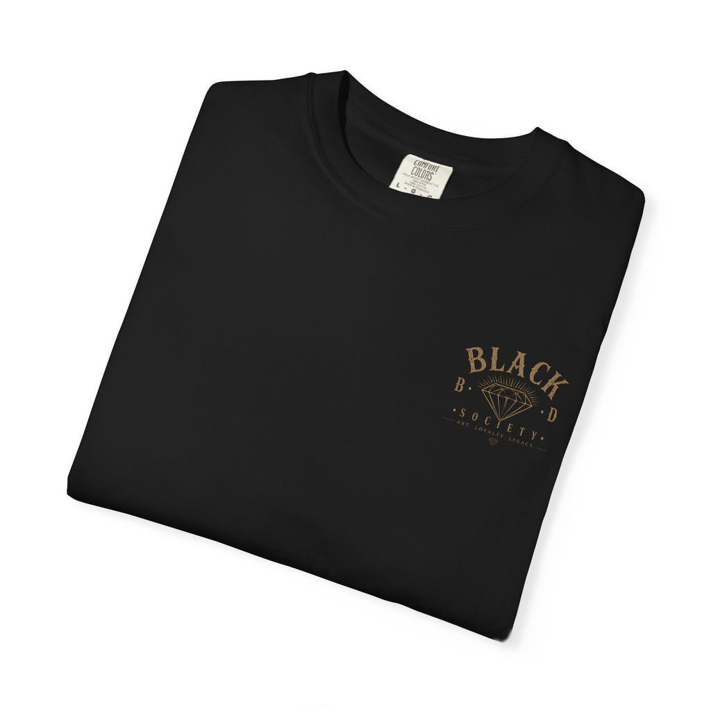 Skull Madonna T-Shirt — 'Black Diamond' Gothic Graphic Tee