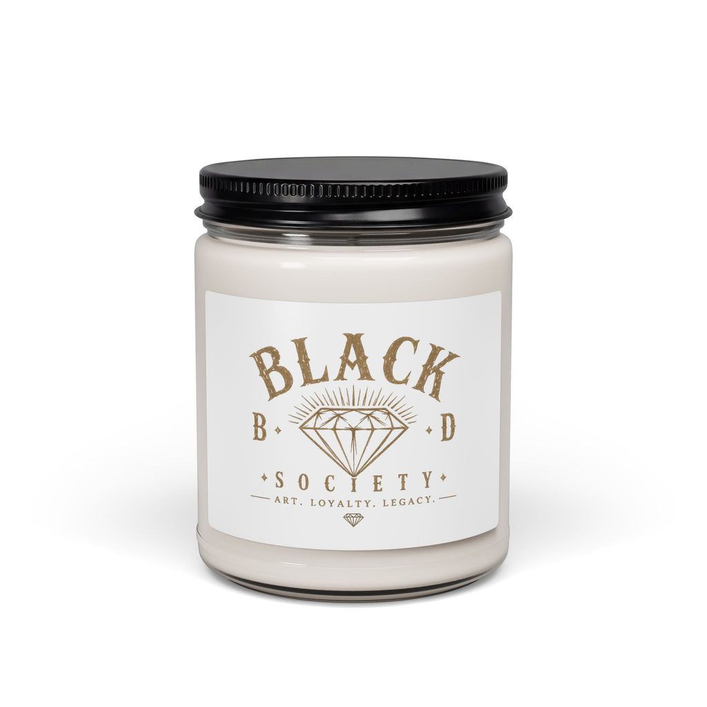 Black Diamond Society Scented Soy Candle — 9oz Luxury Aromatherapy Jar