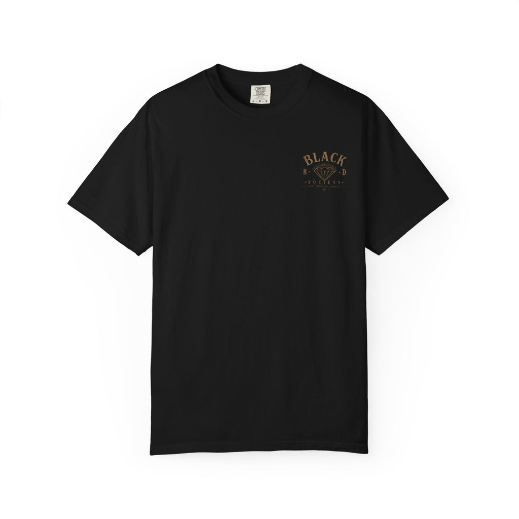 Skull Madonna T-Shirt — 'Black Diamond' Gothic Graphic Tee