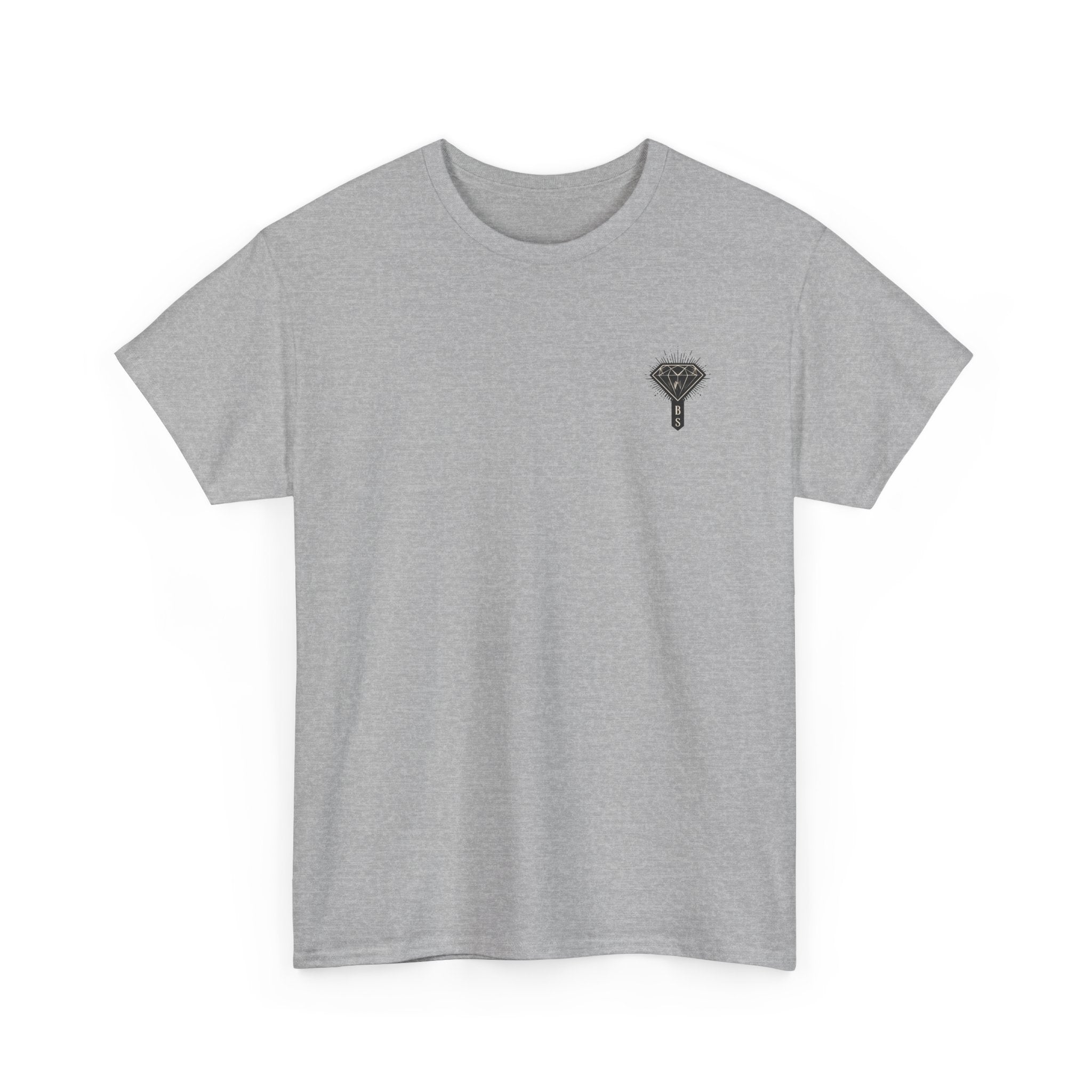 Black Diamond Society Skull Tee — Vintage King Skull Graphic T-Shirt