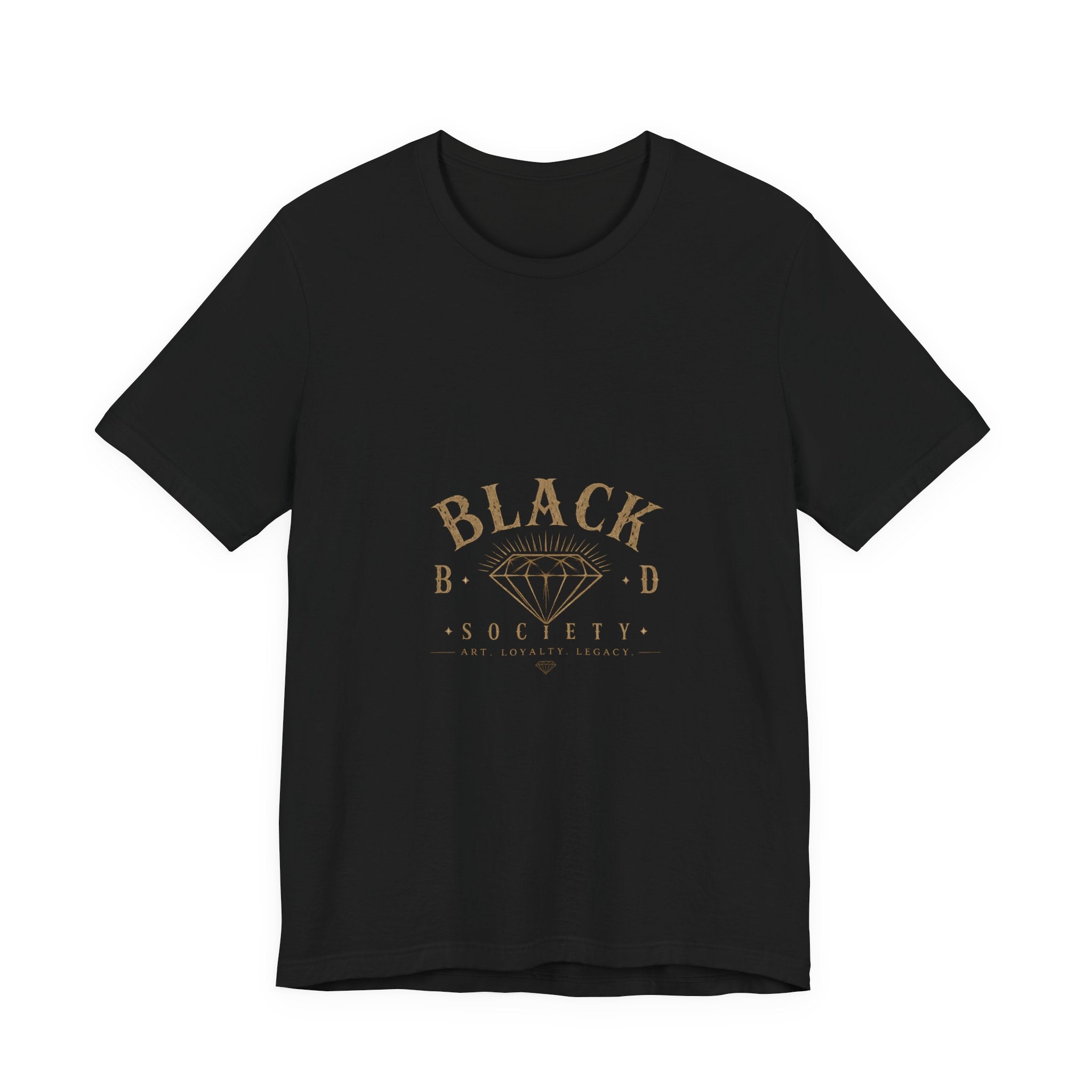 Black Diamond Society Tee – Stylish Graphic Short Sleeve Shirt