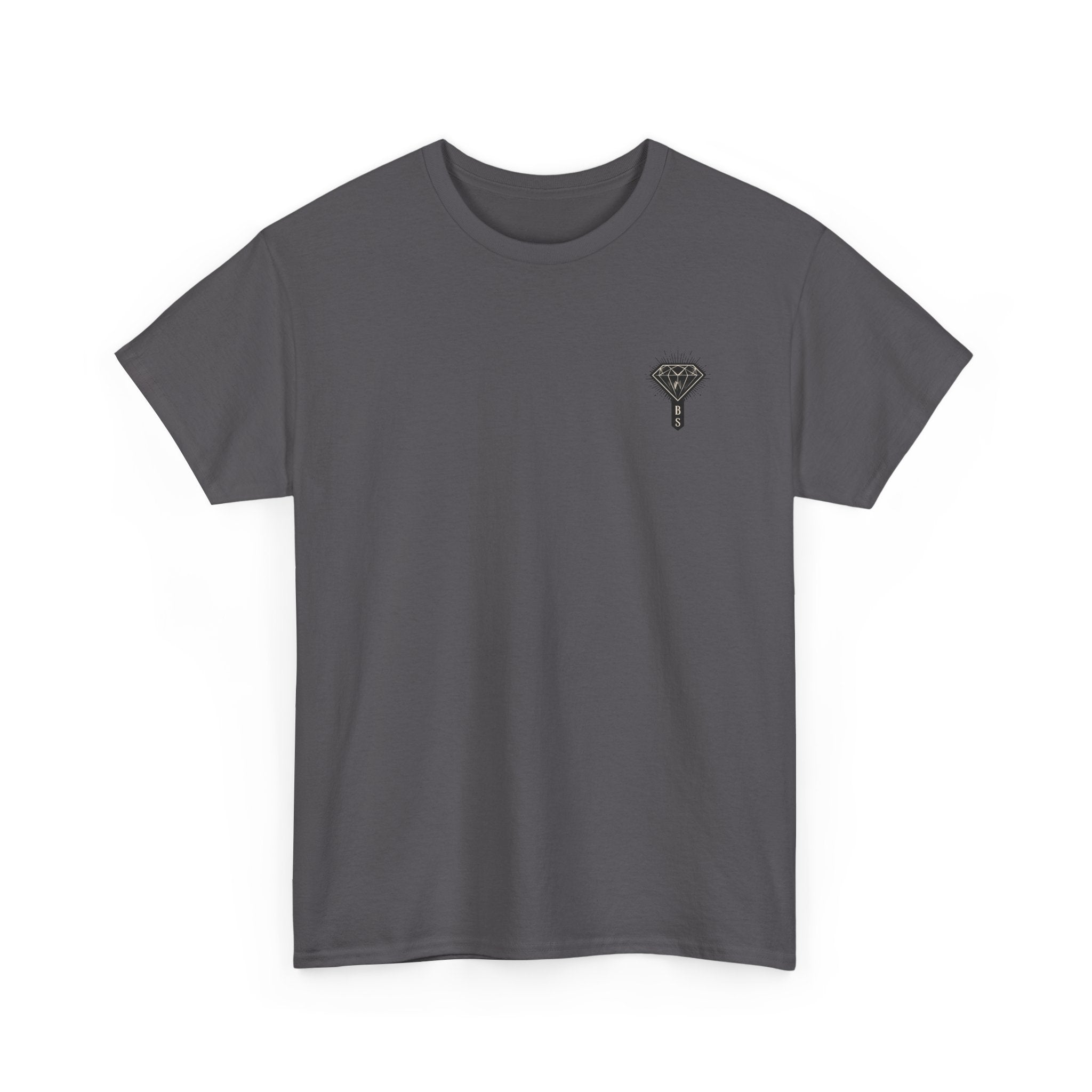 Black Diamond Society Skull Tee — Vintage King Skull Graphic T-Shirt